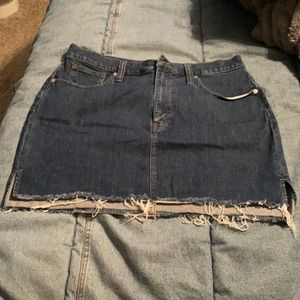 Denim skirt